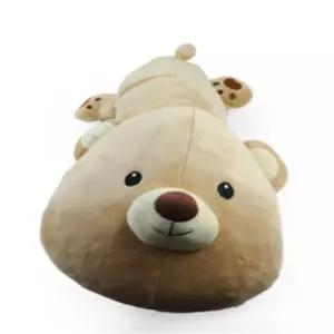 마음달빛 곰돌이 벨트쿠션 차량목베개