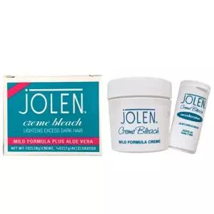 조렌 크림 블리치 마일드 졸렌 셀프 눈썹 염색 탈색제 뿌염 1개