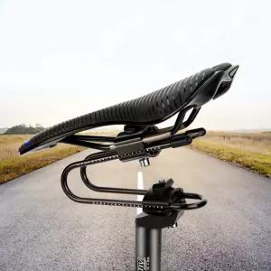 자전거안장 쿠션 충격흡수 자전거 서스펜션 안장통 전립선 엉덩이 높이조절 싸이클 쇼바 편한 스프링