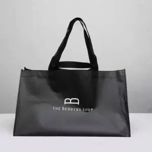 더베딩샵 타포린백 대형 장바구니 마트 휴대용 시장 쇼핑 코스트코 이케아 가방