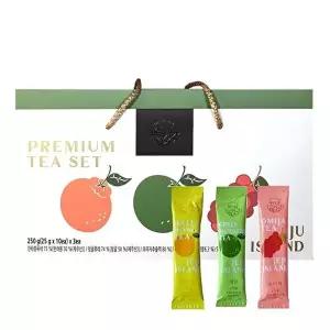 [좋은맛닷컴][제주담움] 과실차 스틱 3종 선물세트(한라봉차/청귤차/오미자차) (각25g x 10포)