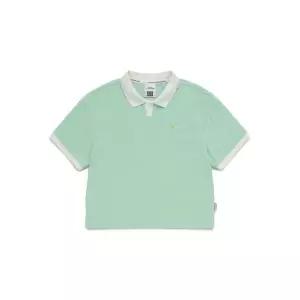 내셔널 지오그래픽 키즈 케이투 K242GPL910 여아 테리 카라 반팔티 MINT 5004840301 117935