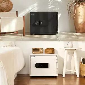 범일금고 TOF102 지문인식 내화금고 34kg 저전압알림 가정 사무용 내화금고