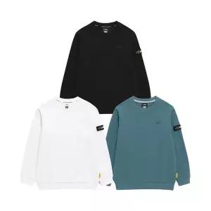 [내셔널지오그래픽 키즈] K243USW910 베이직 스몰로고 맨투맨 3종택 1 311908