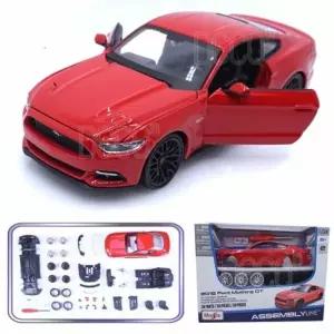마이스토 조립키트 1:24 포드 머스탱 GT 레드 다이캐스트