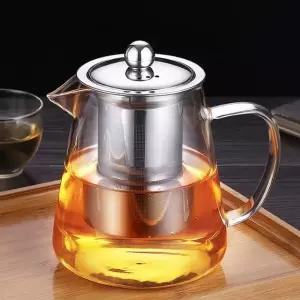 고품질 다원 내열유리 1.3L 차포트 차우리기 티팟 (WFHJE2L)