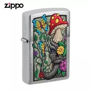 ZIPPO 라이터 프린팅 48635 Freaky Nature Design 오일+심지+부싯돌 3종세트 포함