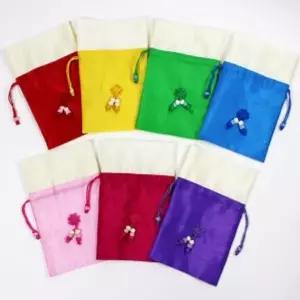 패션소품 복주머니 소형한복주머니 전통기념품 포장주머니