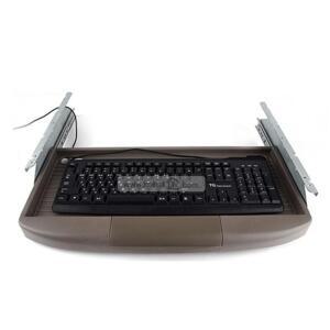 데스크탑 인출식 키보드 받침대 컴퓨터책상 상판 수납