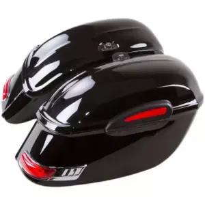 bmw R18 호환 방수 사이드박스 튜닝 케이스 블랙 RS 사이드 박스 + 범용 브래킷