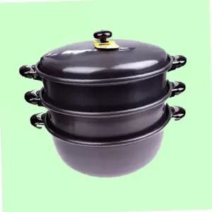 찜솥 분리형 36cm 다용도 찜기 찜망 받침대 호빵 떡