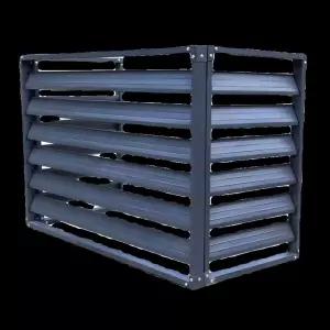 에어컨 실외기 가림막 커버 난연 펜스