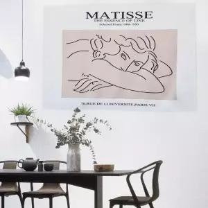 대형 라인걸 포스터 마티스 L 패브릭 (WFKBJY7)