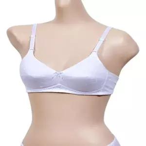 [하프클럽/]하트 구름 디자인 노몰드 초경량 주니어 2단계 AA컵