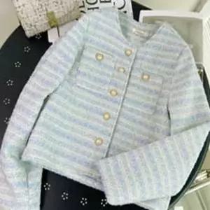 노카라 트위드 장식 단추 여성 봄 자켓 겨울 방풍 아우터 바람막이 플리스후다운 점퍼 코트 가을 하객룩