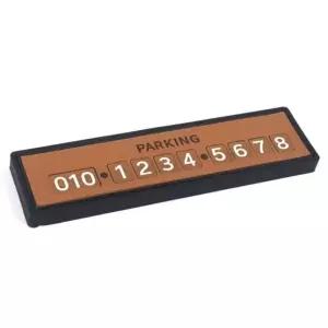 주차번호판 비 내구성 전화 비상 연락판 주차 알림판 논슬립 안내판 (WFKD3GC)