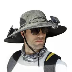 열 선풍기 모자 등산 열선풍기모자