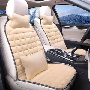 3색 차량용방석 보온시트 시트커버 자동차 1개xyz311