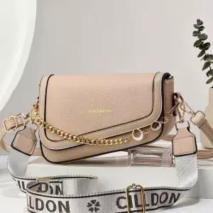 야무치 여자 데일리룩 가방 미니백 와이드 숄더 겸 크로스백녀 KUK5