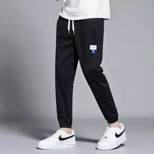 남성 여름용 밴딩 조거팬츠 9부 쿨링 트레이닝 바지