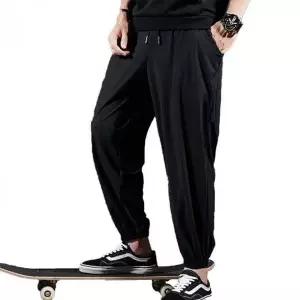 [셀러에이드]남성용 슬림핏 데일리 밴딩 조거 트레이닝 팬츠 운동복 바지
