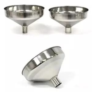 스테인리스 오일 기름 전용 깔때기 토출구