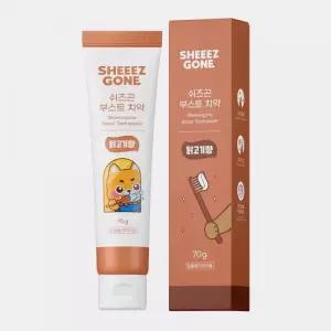 쉬즈곤 고양이 강아지 치약 치석 제거 부스트 구강 관리 닭고기 70g 1개