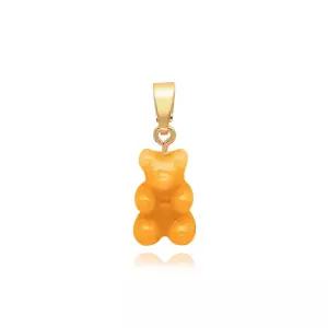 크리스탈헤이즈 노스텔지아 베어 클래식 NYC 택시 옐로우 골드 펜던트 참