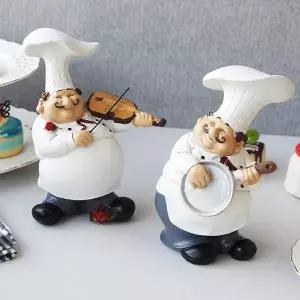 이국적인 WZL116N2 주방장 중 스타일 인형 2P 추천 선반 인테리