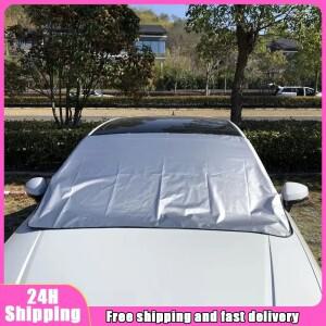 [호환품]자동차 앞유리 눈 가리개 반커버 새똥 방지 보호대 윈드스크린 프로텍터 액세서리