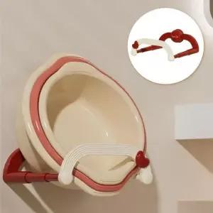 거치대 공간 세숫대야 대야 흡착식 활용 세수 홀더 대야걸이 욕실 이거 뚜껑 멀티