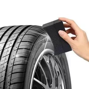 차량 세차 파보니 세차용품 타이어 전용 광택스펀지 WFLOZ9G