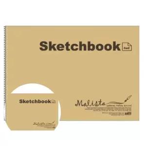 스케치북 크로키북 4절 도화지 200g 15매 예술용 노트 (WFKKLYR)