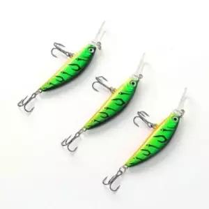 싱킹 미노우 루어 3p세트 S50-05 배스 낚시 가짜미끼 WC2CDCE