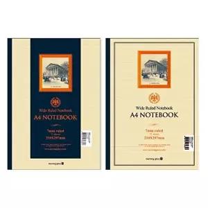 아카데미 크로스 제본 노트 A4 X3개 유선 줄노트 공책 (KYR-WBC3D68)