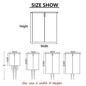 가림막 가벽 공간분리 일본 문 커튼 마운트 후지 파도 바다 벚꽃 레스토랑 주방 파티션 출입구 하프