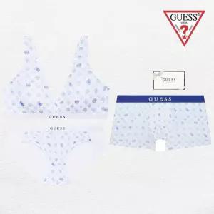 게스 언더웨어 심볼로고 노와이어 커플속옷세트 ODWBR796ODWBP796ODMDR796BU 2031737