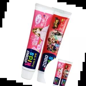 치약 애경 2080 키즈 알파 어린이치약 소다버블 75g 5개