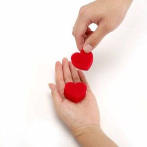 마술 도구 키트 용품 트릭 발렌타인 소품 웨딩 하트 스펀지 클로즈업 5개/세트 무대