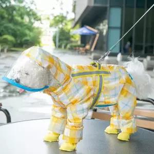우비 강아지 비옷 반려견 레인코트 산책