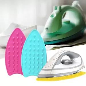노란색 실리콘 다리미 받침대 아이언 스탠드 다리미받침 안전받침 다리미받침대