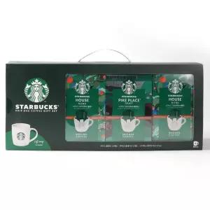 스타벅스 드립백 머그 기프트 선물세트 / 하우스블렌드 파이크플레이스