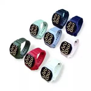 화면 인기 LED 큰 학생 감성 패션 노인 디지털 컬러 손목시계 디지털시계 LED시계 패션시계