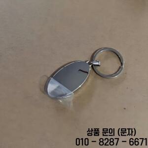 5X 신형 고품질 아연 합금 크롬 블랙 화이트 키 체인 링 RR 스포츠 자동차 스타일링 액세서리