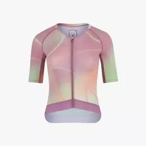 [스파이더]여성 사이클 그래픽 패턴 반팔 저지 SPJPCNFT553WDPK 710089