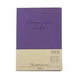 [에이치플러스몰]TBZ 근영사)아이디얼양장노트(3in1 25절 퍼플)