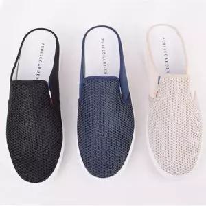 남성 펀칭 캐주얼 메쉬 블로퍼 스니커즈 뮬 슬리퍼 남성신발 남성블로퍼 남자블로퍼 단화