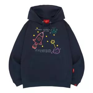 엘라모 3H 스페이스드림 후드티 남녀공용 빅사이즈 M~4XL