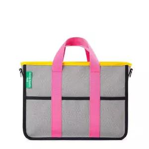 [에이치플러스몰]수납 기저귀가방 제인백 직장인토트백 우븐코팅가방