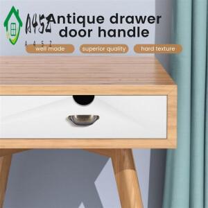 A45Z-20Pcs 빈티지 서랍 문 캐비닛 철 쉘 컵 핸들 찬장 손잡이 9.7Cmx3.5Cm